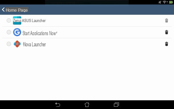 How to activate launcher