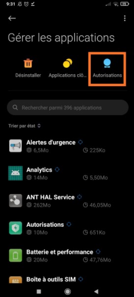 Android: cómo deshabilitar la ubicación de una aplicación