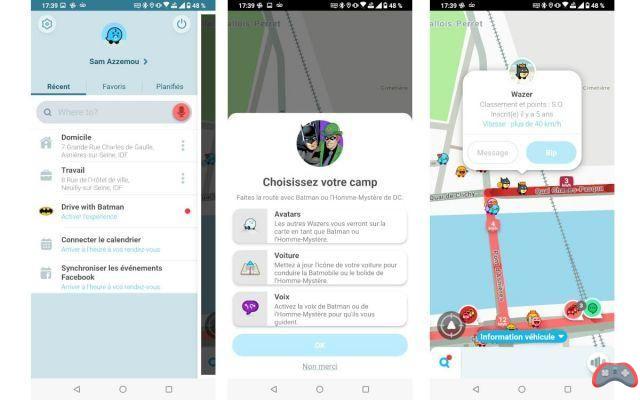 Waze: an update allows you to transform the icon of your car into a Batmobile