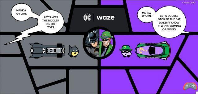 Waze: an update allows you to transform the icon of your car into a Batmobile