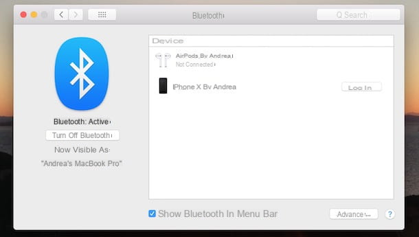 Cómo activar Bluetooth en Mac