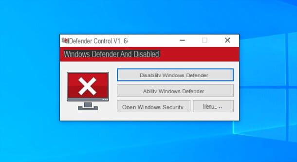 Cómo deshabilitar Windows Defender Windows 10