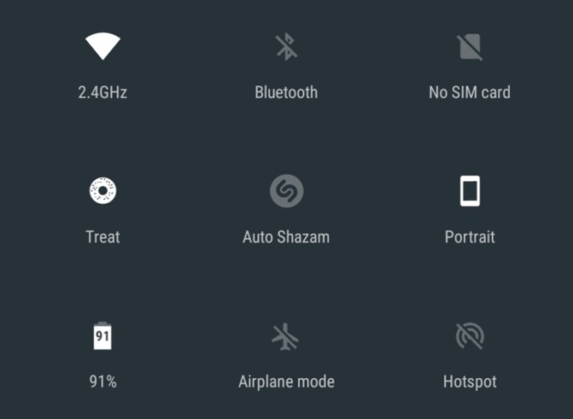 Shazam integra Auto Shazam nas configurações rápidas do Android 7.0 Nougat