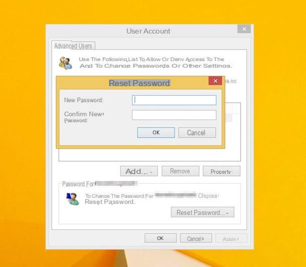 How to change Windows 8 password