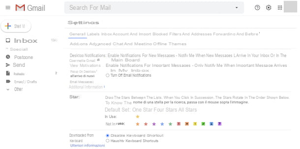 How to turn on Gmail notifications