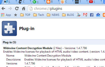 Chrome has Java, Silverlight and NPAPI plugins blocked