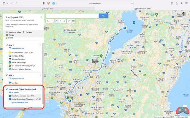 Google Maps: how to plan a road trip or add a stage to your itinerary