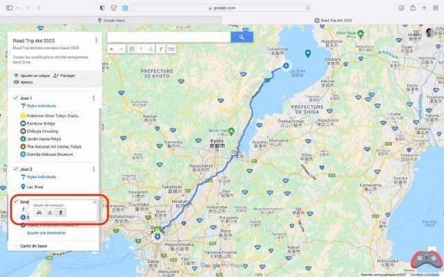 Google Maps: how to plan a road trip or add a stage to your itinerary