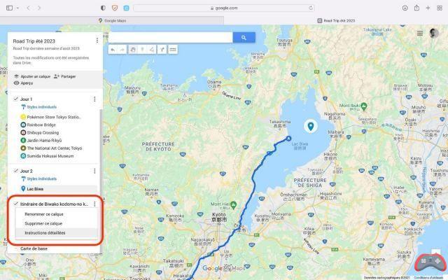 Google Maps: how to plan a road trip or add a stage to your itinerary