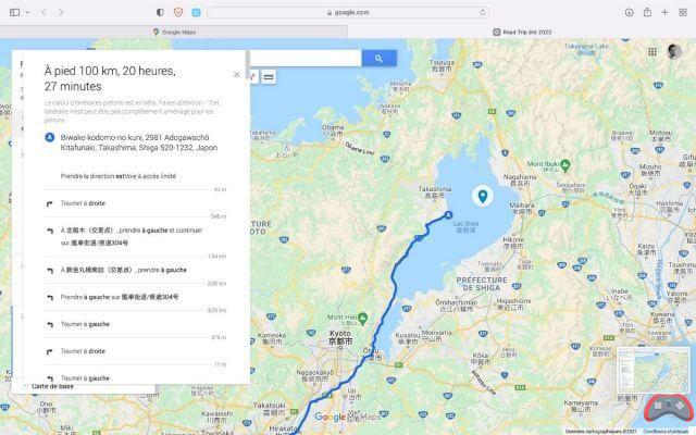 Google Maps: how to plan a road trip or add a stage to your itinerary