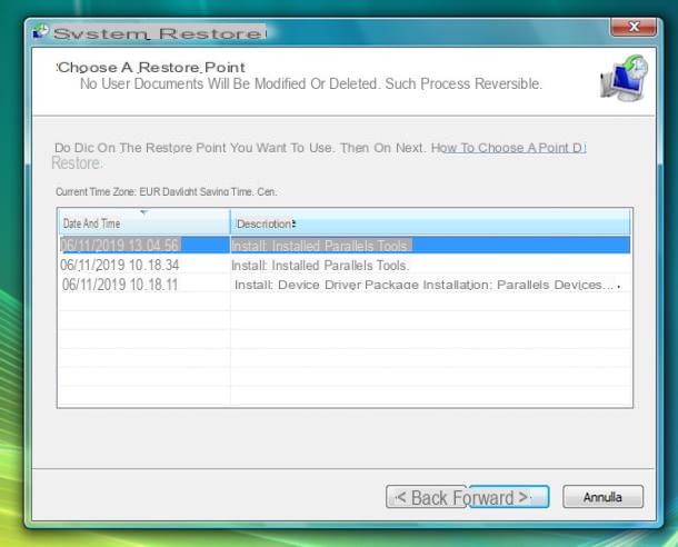 How to restore Windows Vista