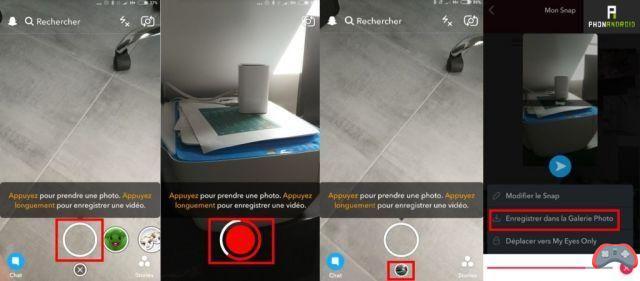 Snapchat: how to save your photos and videos