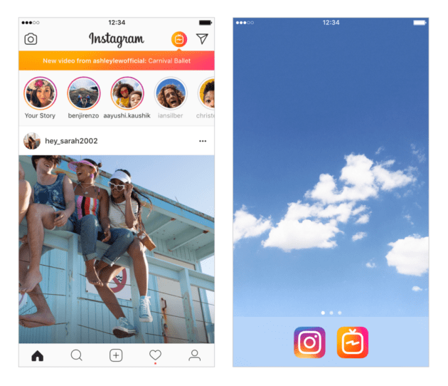 Against YouTube, Instagram launches IGTV: a long format video service in portrait mode