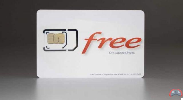 Free Mobile: now, to change your SIM card, you will pay 10 euros