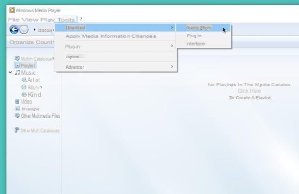 Efectos gráficos para Windows Media Player para descargar gratis