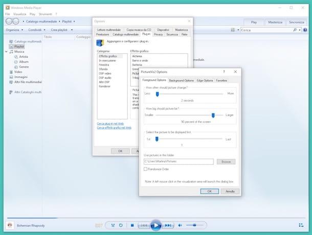 Effets graphiques pour Windows Media Player à télécharger gratuitement