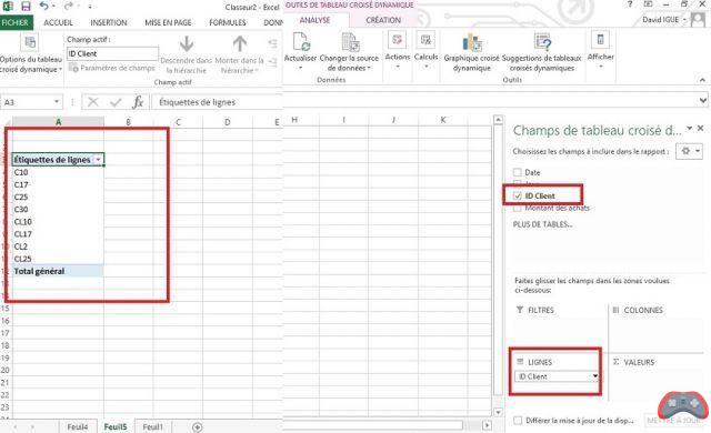 Excel: how to create a pivot table and what is it?