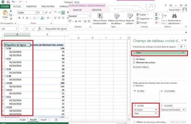 Excel: how to create a pivot table and what is it?