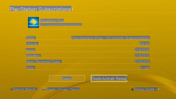 How to deactivate PlayStation Plus
