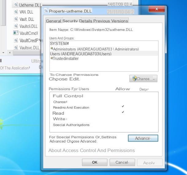 How to give Windows 7 permissions