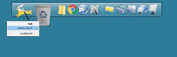 Como usar RocketDock