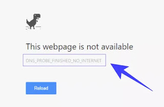 Solutions Dns Probe Finished No Internet Error in Chrome