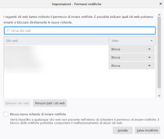Disable notifications from sites in Chrome, Firefox, Edge and Safari