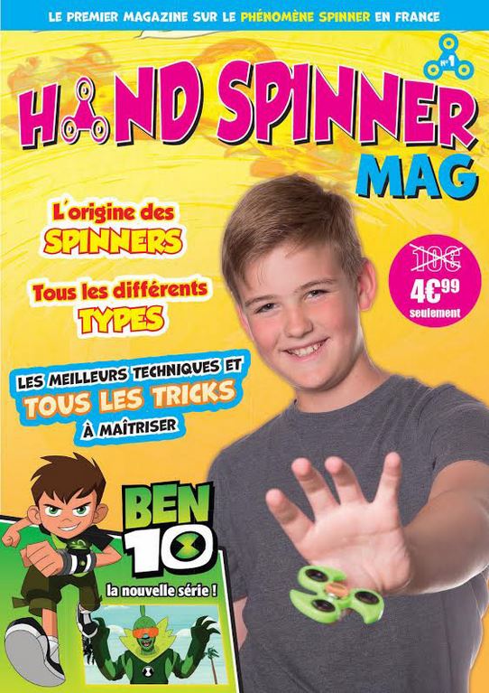 Hand Spinner: a Spanish magazine is created around the phenomenon!