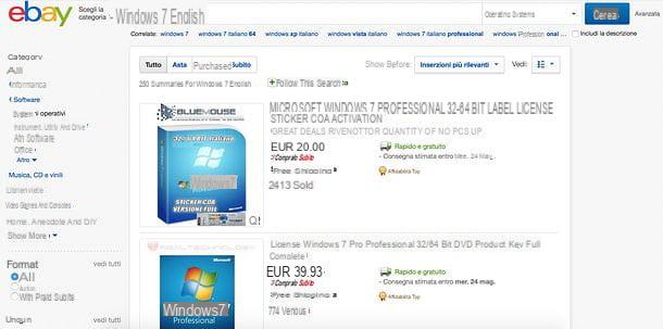 Comment acheter Windows 7