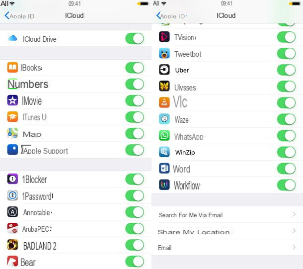 Cómo activar iCloud en iPhone