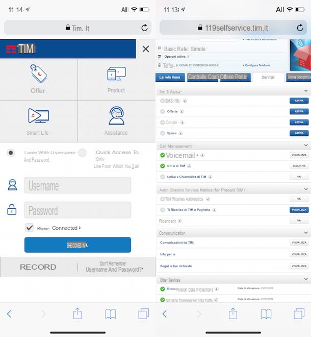 How to activate TIM's LoSai