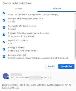 Eliminar datos guardados de sitios en PC, Android y iPhone