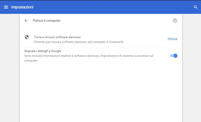 Chrome cleaning from notifications, viruses and excess advertisements