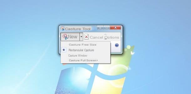 Come fare capture d'écran Windows 7