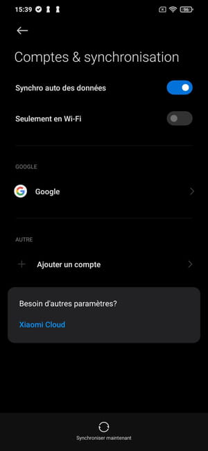 Android backup: recover all the content of a mobile