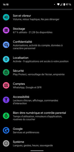 Android backup: recover all the content of a mobile