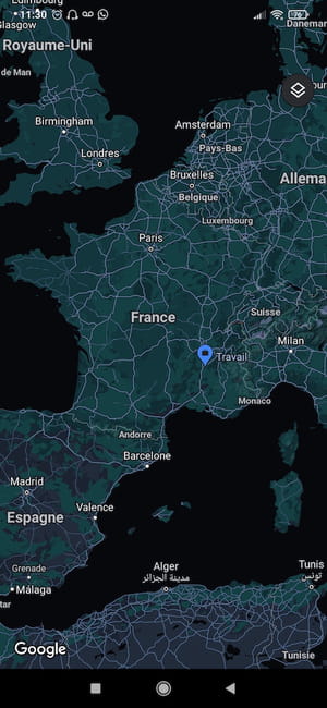 GPS coordinates: latitude and longitude in Google Maps