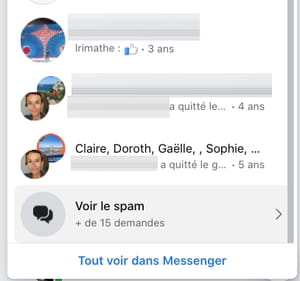 Filtered messages on Facebook Messenger: how to access them