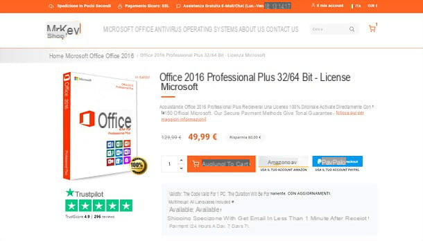 How to activate Office 2016