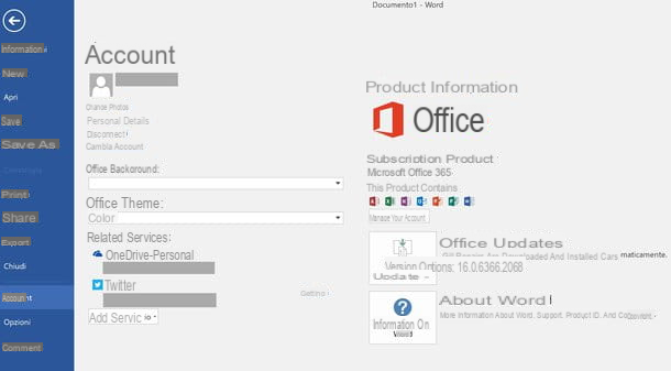 How to activate Office 2016