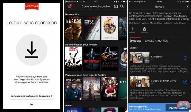 Los límites del modo offline de Netflix