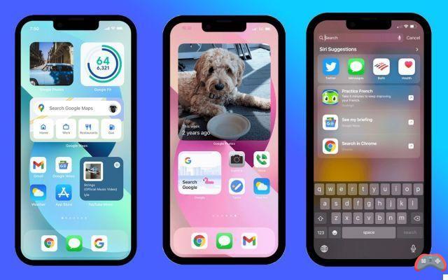 iPhone 13: Google proposes to transform the home screen of iOS 15 in the manner of Android