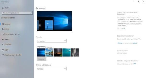 Como personalizar o Windows 10