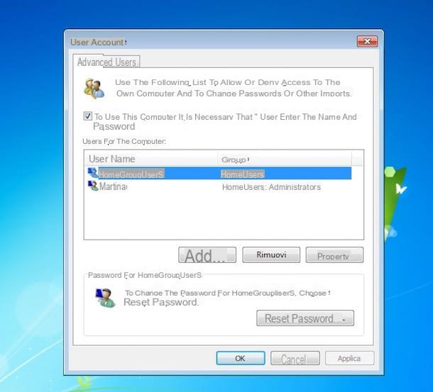 Cómo restablecer las contraseñas de Windows 7