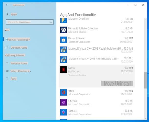 Comment désinstaller des applications qui ne désinstallent pas Windows 10