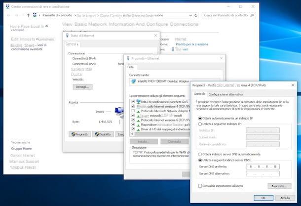 Comment changer DNS Windows 10