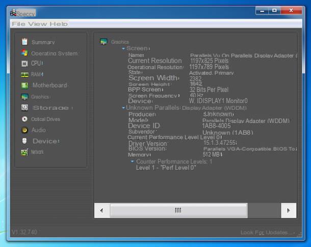 How to see the video card of the Windows 7 PC