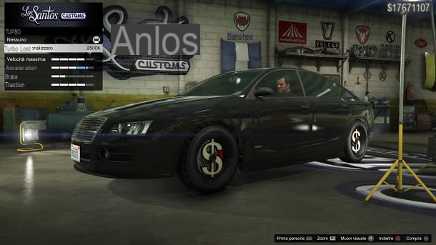 How to activate turbo in GTA