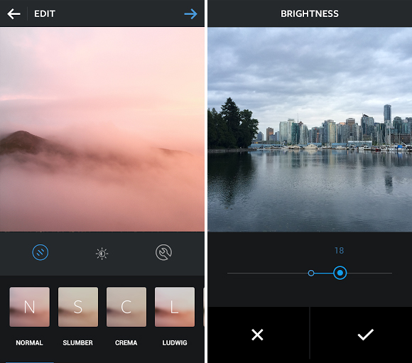 Instagram updates and welcomes 5 new filters