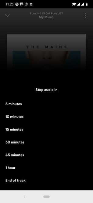 Spotify adds a handy sleep timer to its app